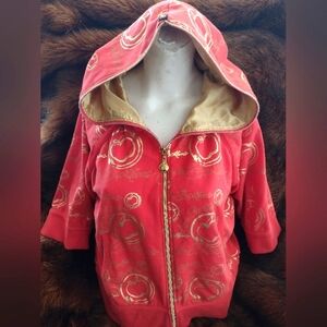 vintage Apple bottom short sleeve size up hoodie 2X